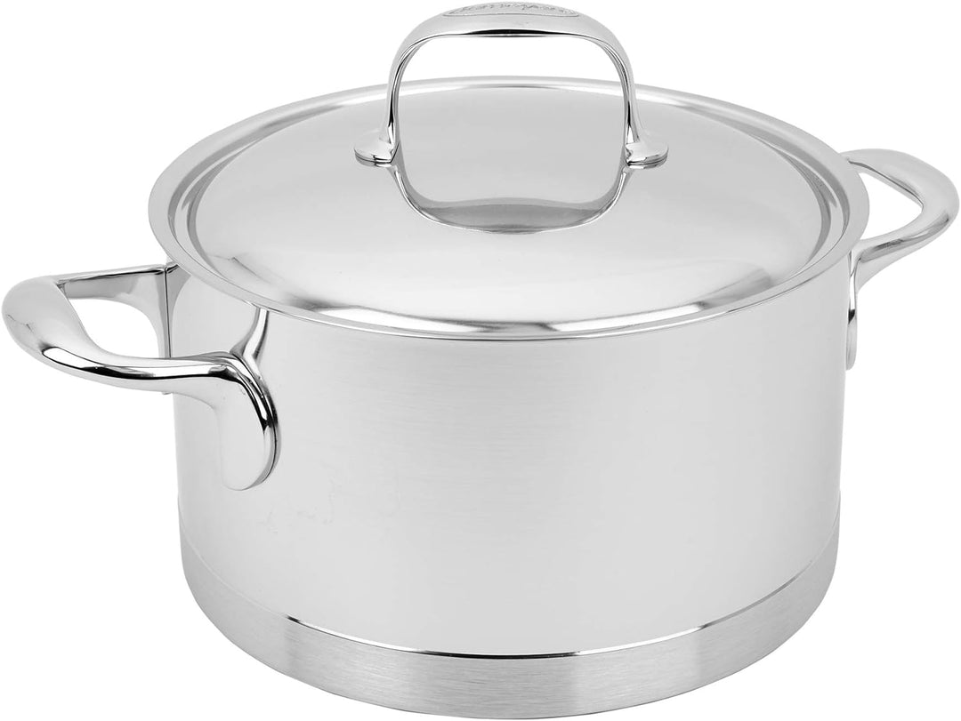 DEMEYERE, Edelstahl, Silber 4.2-qt Silber, 4.2-qt Silber