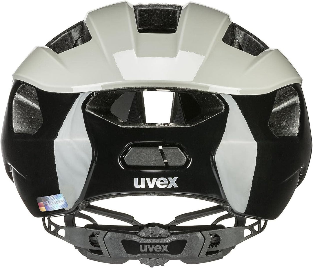 Uvex Rise Rennrad Fahrrad Helm beige/schwarz 2024 52-56 cm, 52-56 cm