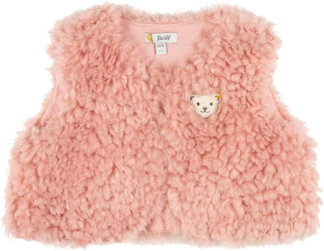 Steiff Mädchen Bolero Weste 104 Mellow Rose, 104 Mellow Rose