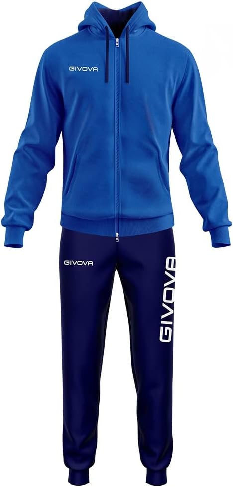 Givova Anzug King Overall XS Hellblau/Blau, XS Hellblau/Blau