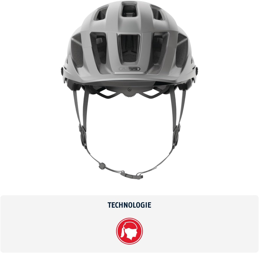 ABUS MTB-Helm Moventor 2.0 - komfortabler Fahrradhelm fürs Gelände - All-Mountain-Helm - für Damen u
