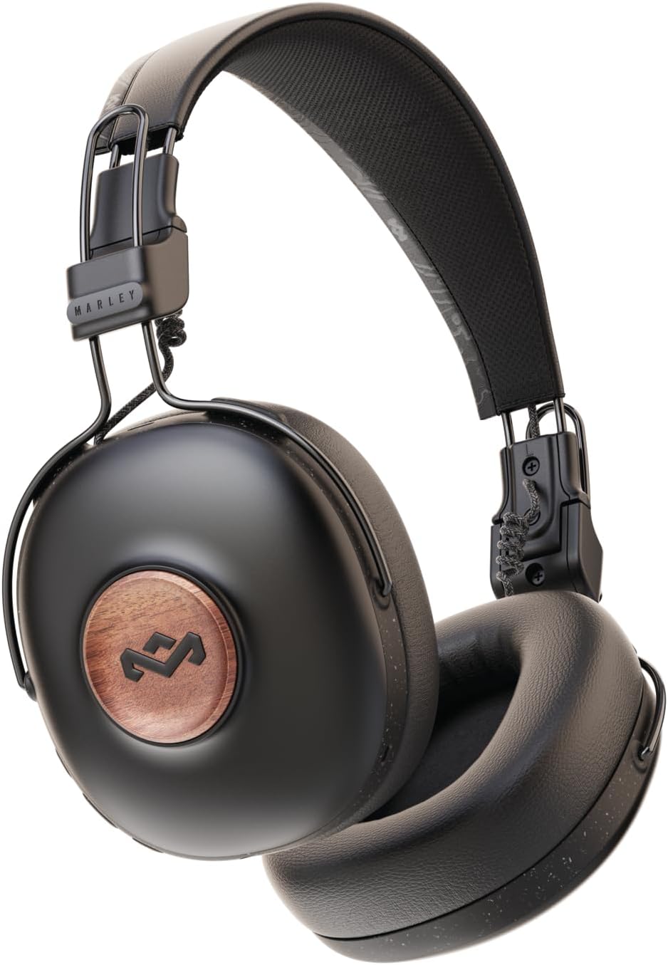 House of Marley Positive Vibration Frequency Over-Ear-Wireless-Kopfhörer - Bluetooth-Kopfhörer, 34 h