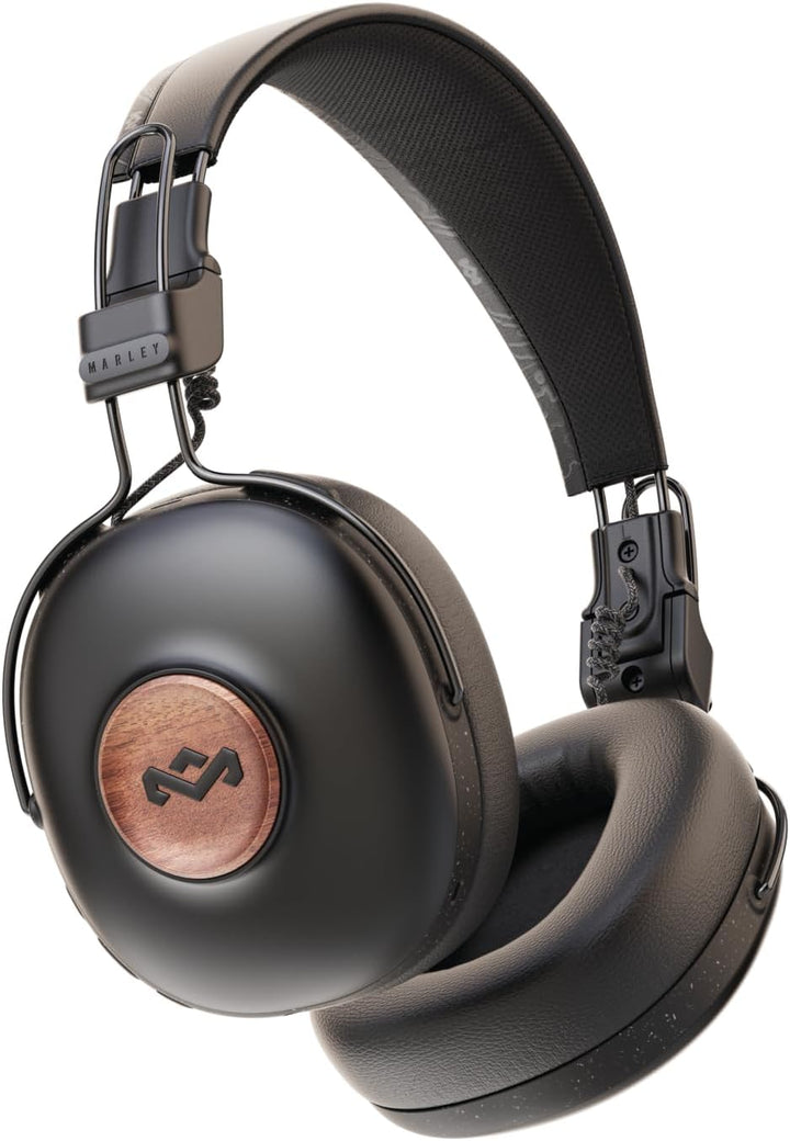 House of Marley Positive Vibration Frequency Over-Ear-Wireless-Kopfhörer - Bluetooth-Kopfhörer, 34 h