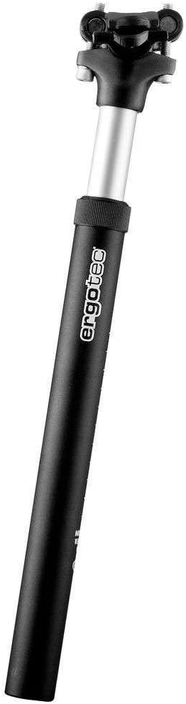ergotec Sattelstütze Feder 31.6mm x 350mm schwarz-sand, 31.6mm x 350mm schwarz-sand