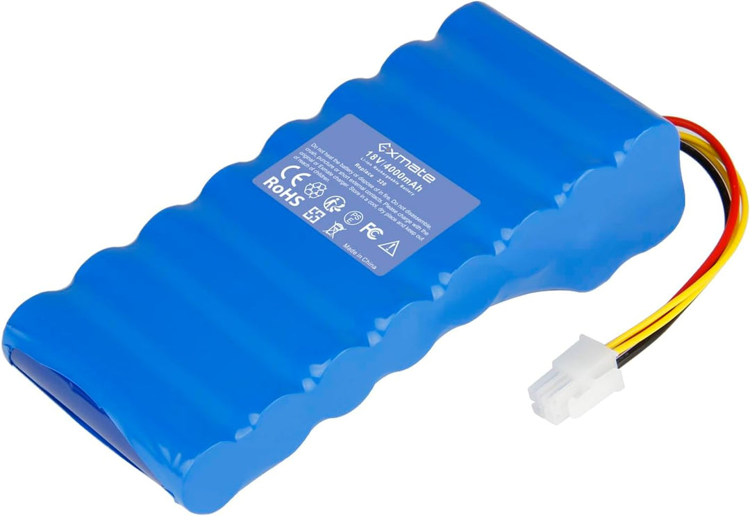 Exmate 18V 4000mAh Akku Ersatzakku für Husqvarna Automower 320, 330X, 420, 430, 430X, 440, 450X, 520