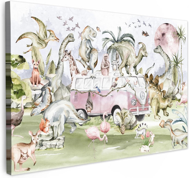MuchoWow© Leinwandbild Gross 120x80 cm XXL Dekoration Wohnzimmer Bilder Aufhängen Wall Decoration Li
