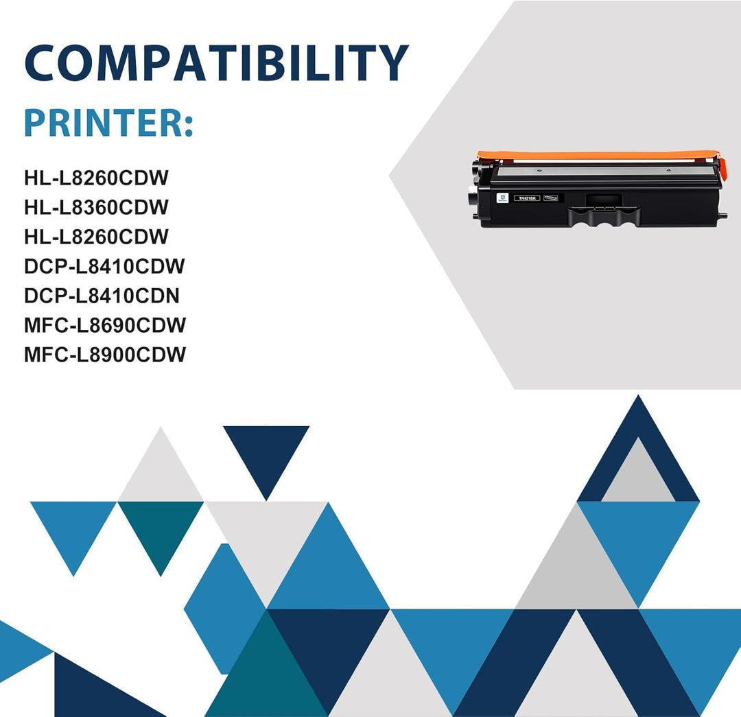 4er-Pack TN421 TN423 Kompatibel TN-421 Toner für Brother MFC L8690CDW MFC-L8690CDW HL-L8360CDW HL-L8