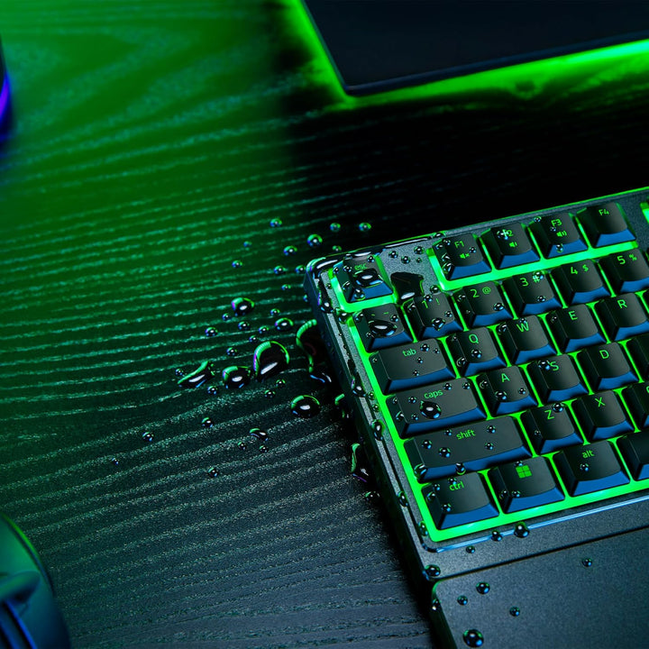 Razer Ornata V3 X - Flache Membran-Tastatur mit Chroma RGB (Lautlose Membran-Switches, Ergonomische