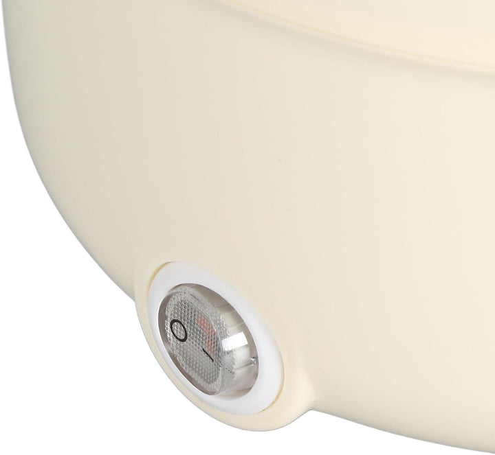 Elektrischer Reiskocher, Multifunktionaler Elektrischer Kochtopf 1,8 L mit Doppelten Schichten, Anti