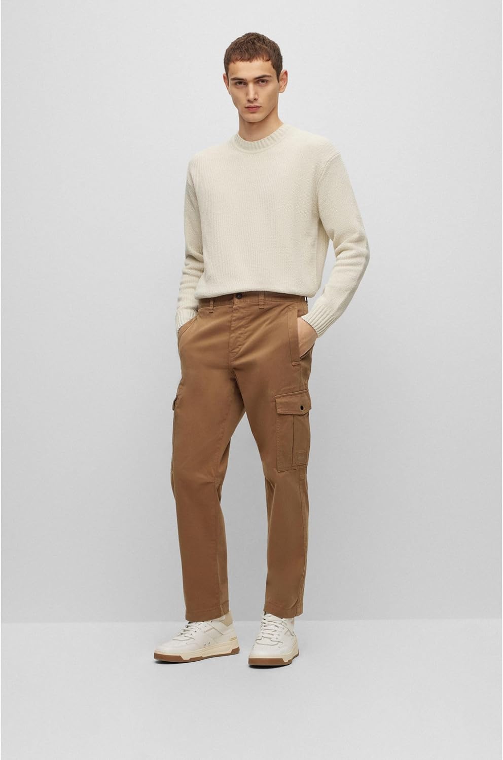 BOSS Herren Sisla-5-Cargo 50 Open Beige280, 50 Open Beige280