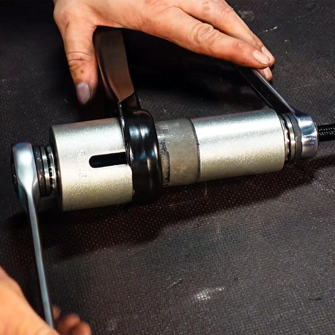 CCLIFE 27tlg Silentlager Werkzeug Abzieher Satz Gummibuchsen Buchsen Achslager Montage Demontage