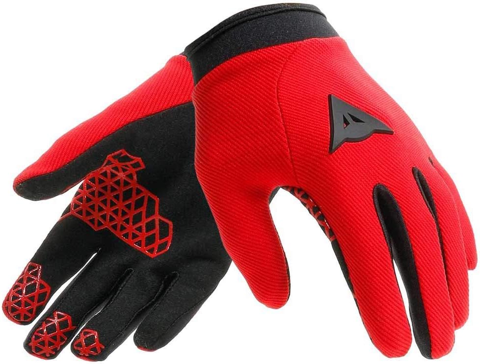Dainese Unisex-Youth Scarabeo Tactic Gloves Handschuhe MTB Kinder JM Hellrot/Schwarz, JM Hellrot/Sch