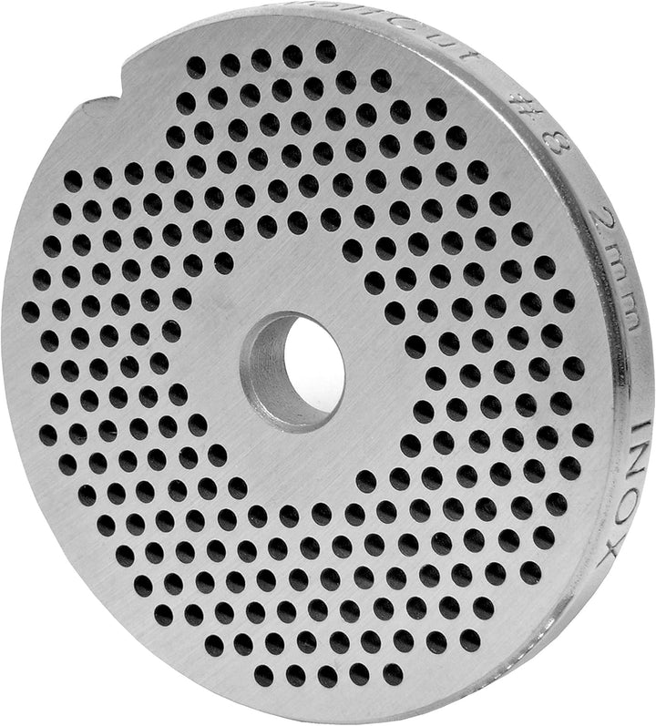 Wolfcut Lochscheibensatz 2mm + 6mm Bohrung und 1 Sichelmesser - Kompatibel/Ersatz mit Allen Fleischw