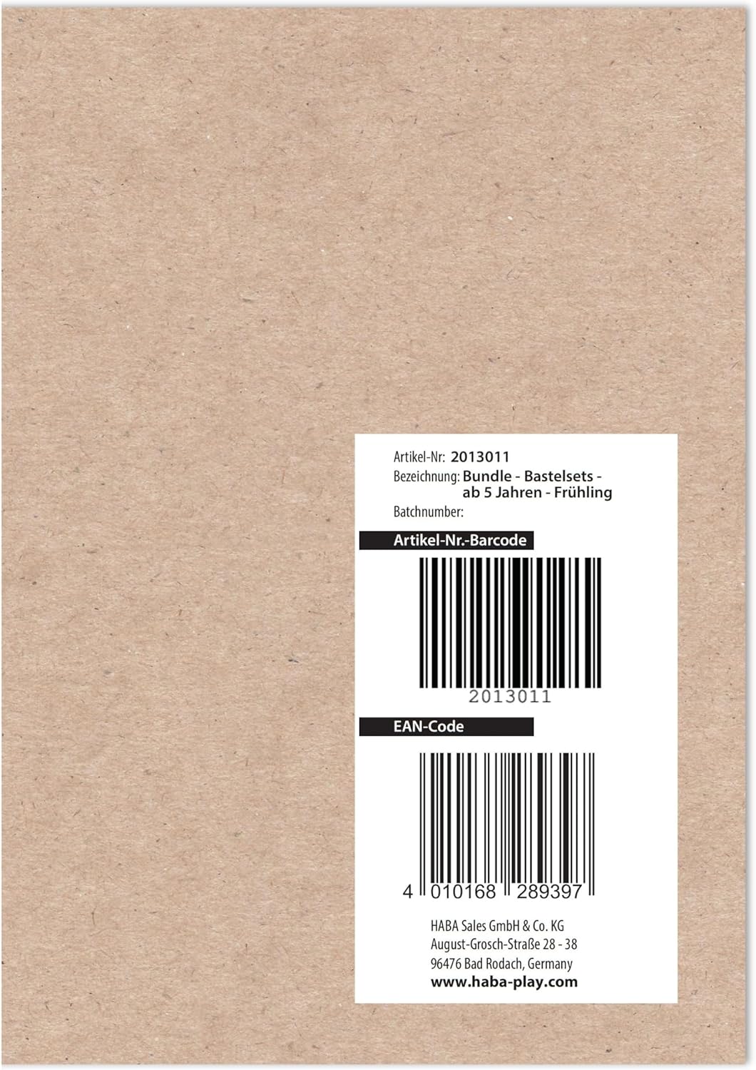 HABA XXL Frühlings-Bastelset – Fensterbilder & Mobiles mit Herzen, Blumen & Tieren – Kreative Frühli