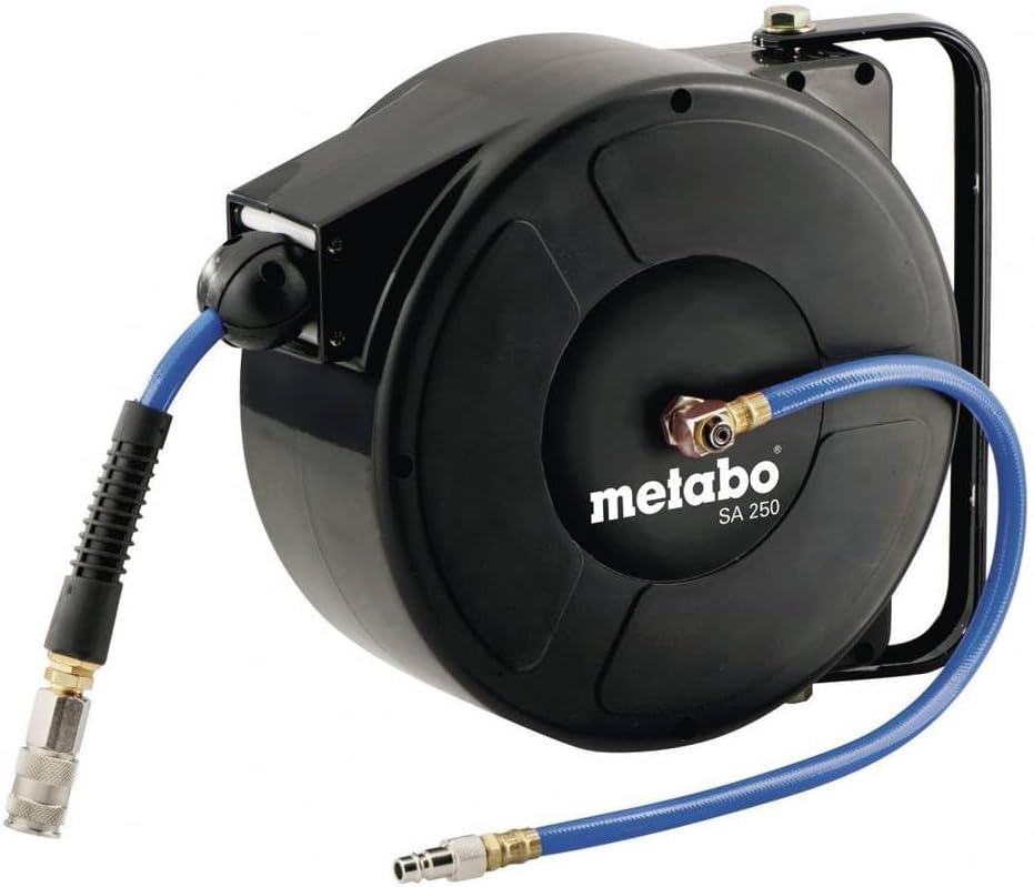 Metabo Schlauchaufroller SA 250, automatisch (628820000) Länge: 8 m, Innen-Ø: 8 mm, Aussen-Ø: 12 mm