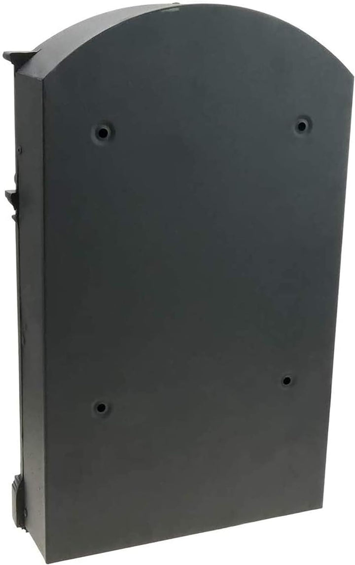 kippen 10005CN Briefkasten Modell Regius Farbe: anthrazit, Schwarz, 410 x 260 x 90 mm