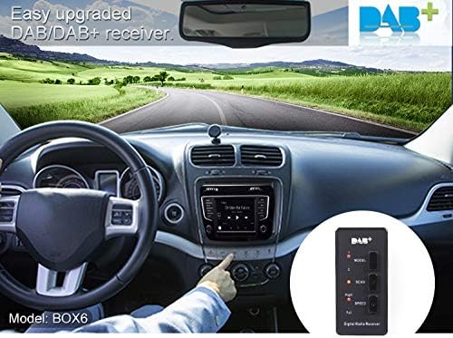 EZoneTronics DAB+ Digital Signal Receiver USB Adapter für Audi BMW Benz Volvo Ford Peugeot Citroen D