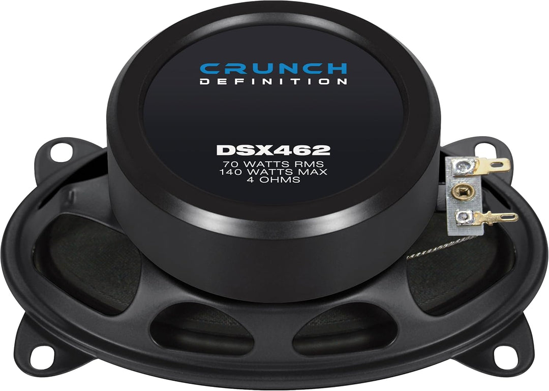 Crunch DSX-462 Definition 2 Wege Koax-Lautsprecher 10 x 15cm | 1 Paar für den Einbau in Fahrzeugen