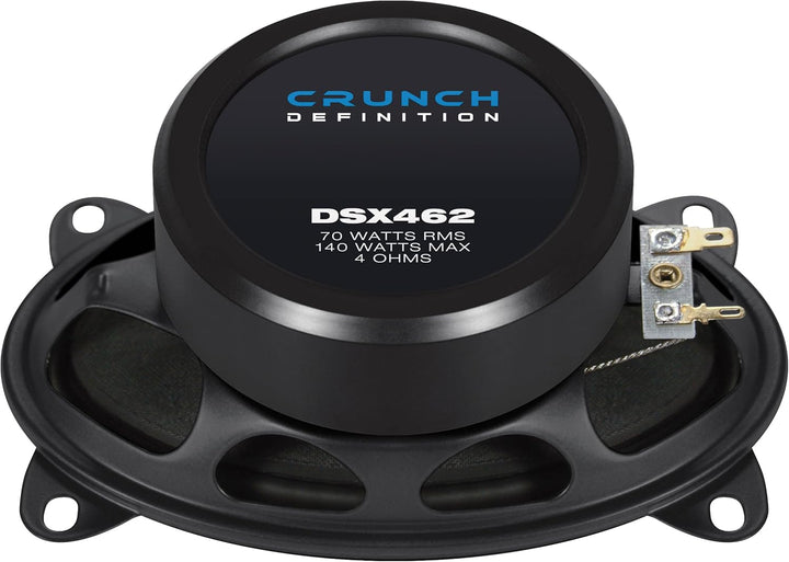Crunch DSX-462 Definition 2 Wege Koax-Lautsprecher 10 x 15cm | 1 Paar für den Einbau in Fahrzeugen