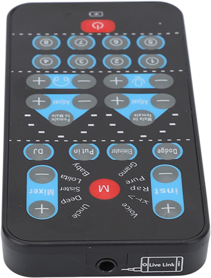 Goshyda Sprachwechsler, Tragbarer -Handheld-Sprachwechsler, 8 Soundeffekte, Soundkartenwechsler, Unt