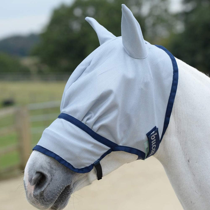 Bucas Buzz Off Fly Mask Extended Nose L, L