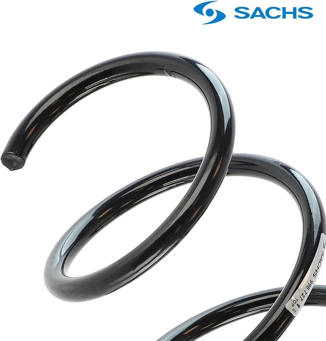2x Original Sachs 998727 Fahrwerksfeder Vorderachse Kompatibel mit Corsa D S07 1.2L 1.4L 2006-2014