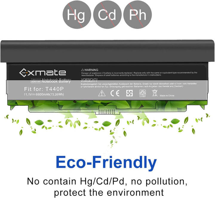 6600mAh 9 Zelle Laptop-Akku 45N1144 45N1149 45N1151 45N1153 0C52863 0C52864 für Lenovo ThinkPad T440