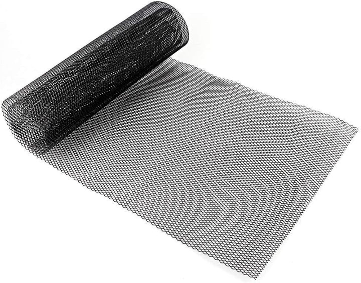 3x6mm Kühlergrill Gitter Alu Renngitter, 100x33cm Auto Kühlergrill Mesh Blatt Gitter Körper Stosssta