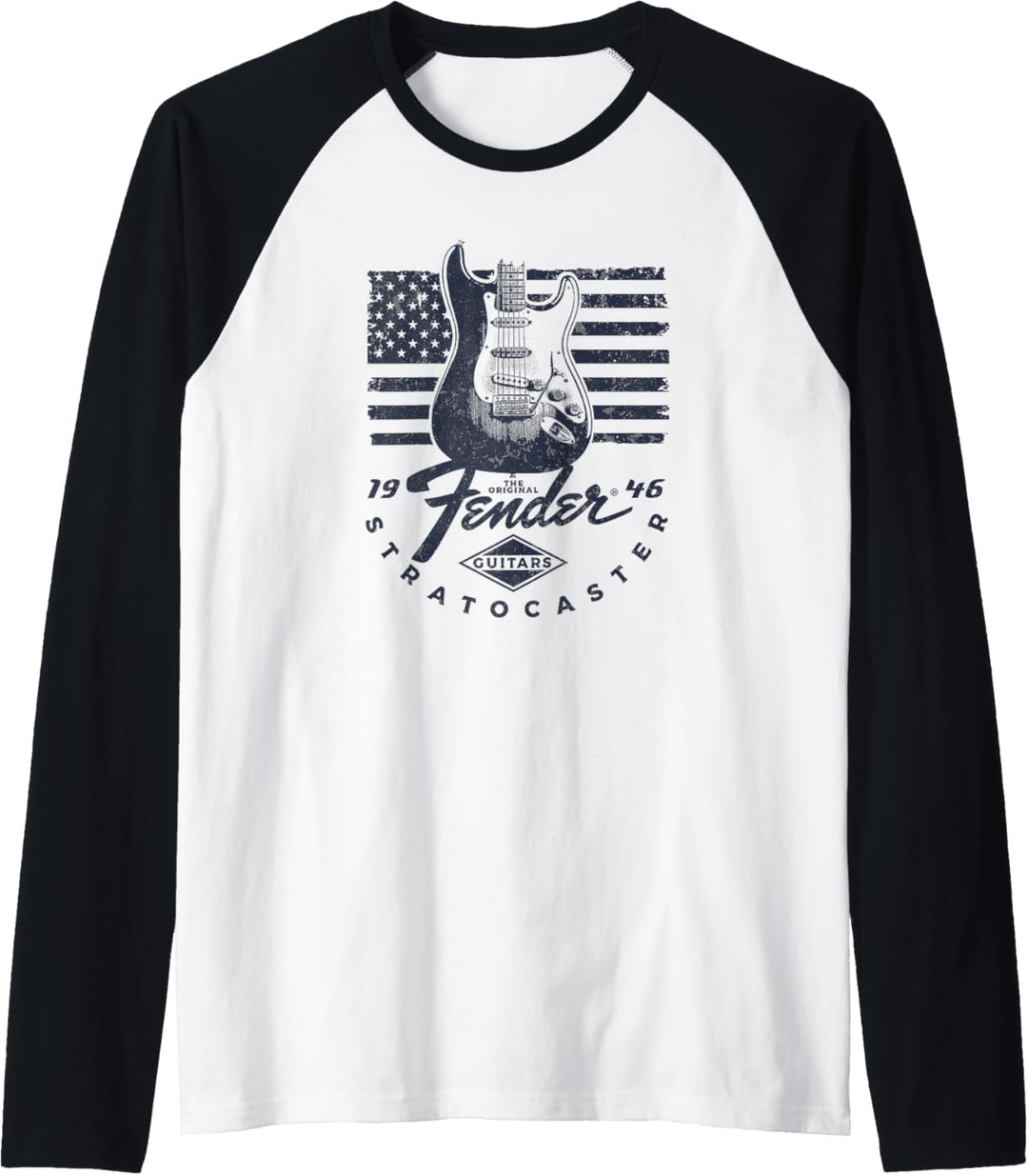 Fender 1946 Stratocaster American Flag Backdrop Raglan