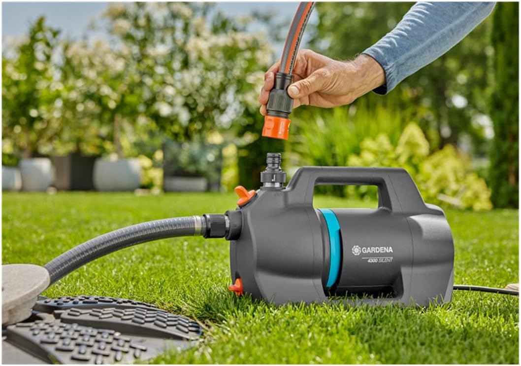 GARDENA 4300 Silent Gartenpumpe 4300 l/h 43m