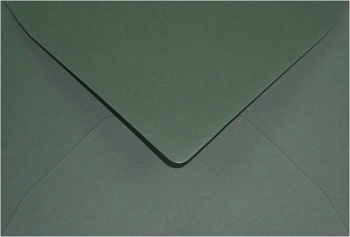 Netuno 500 Briefumschläge Algen-Grün DIN B6 125 x 175 mm120g Keaykolour Sequoia Luxus-Umschläge bunt