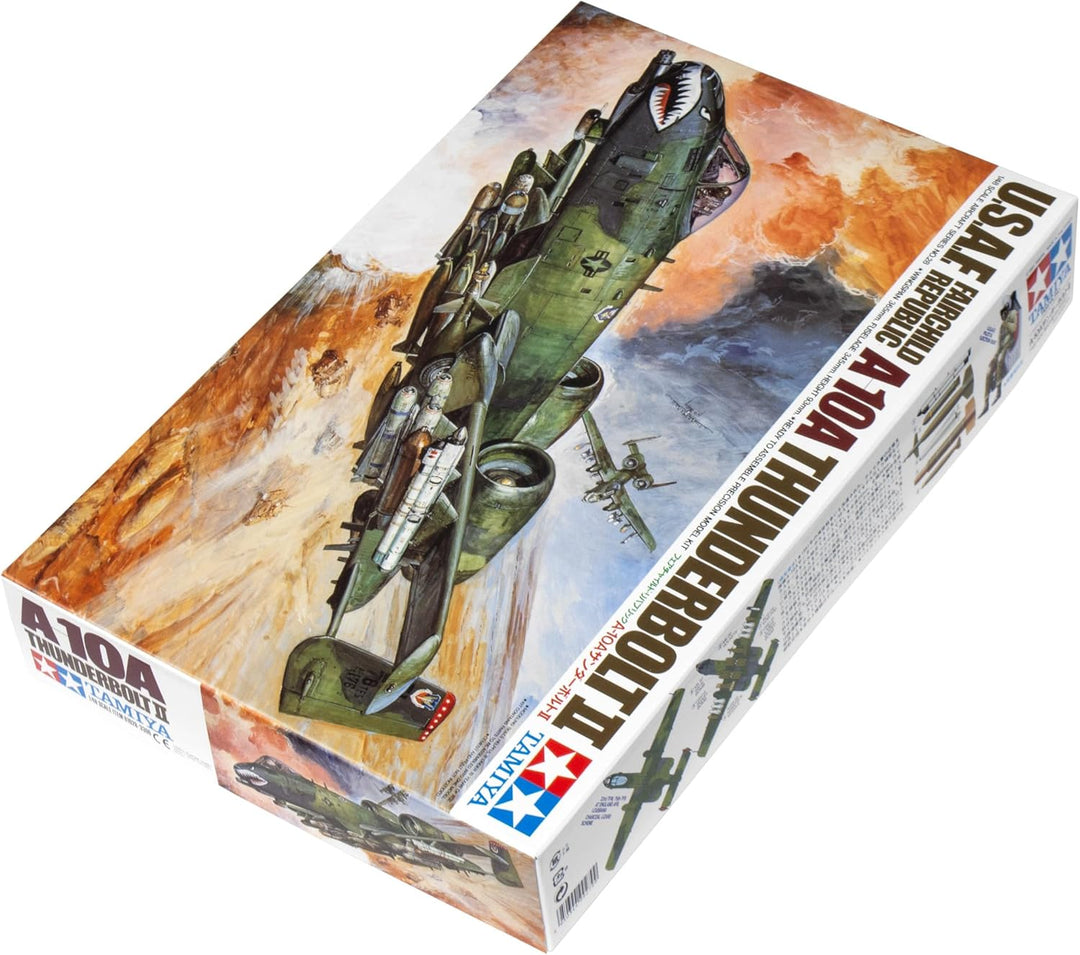TAMIYA 300061028 - 1:48 Fairchild Republic A-10A Thunder II Mittel, grün