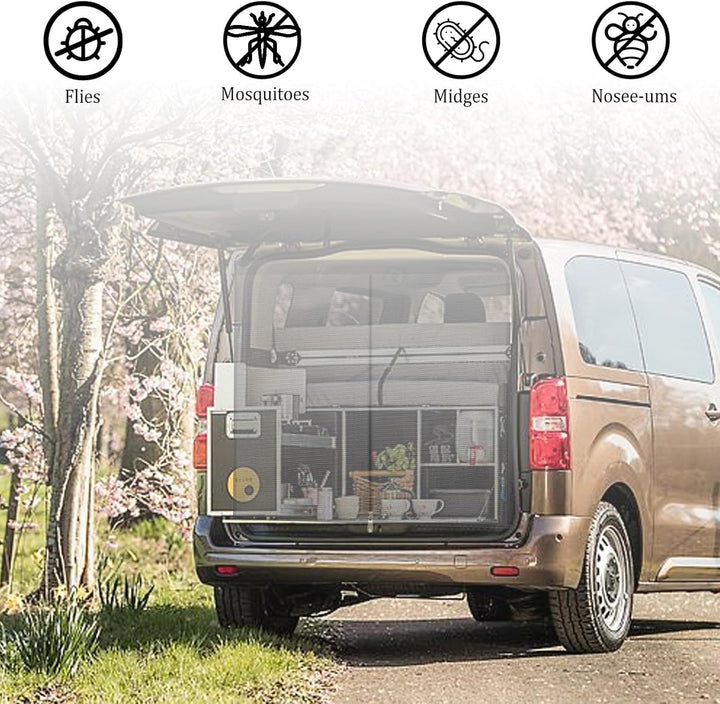 HAMON Auto Hintertür Heckklappe Insektennetz Sonnenschutz Moskitonetze Moskitonetz Ersatz für B-ENZ