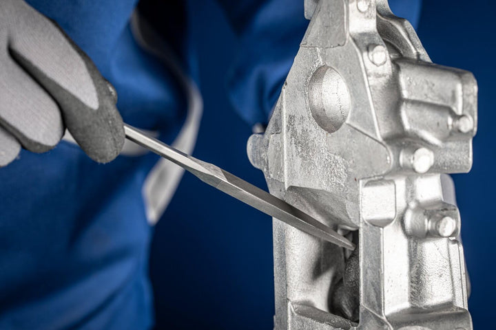 CORRADI-Handy-Feilen-Set, 5-teilig, Schweizer Hieb 1, 215mm, 19503203 – Für die mittlere Präzisionsb