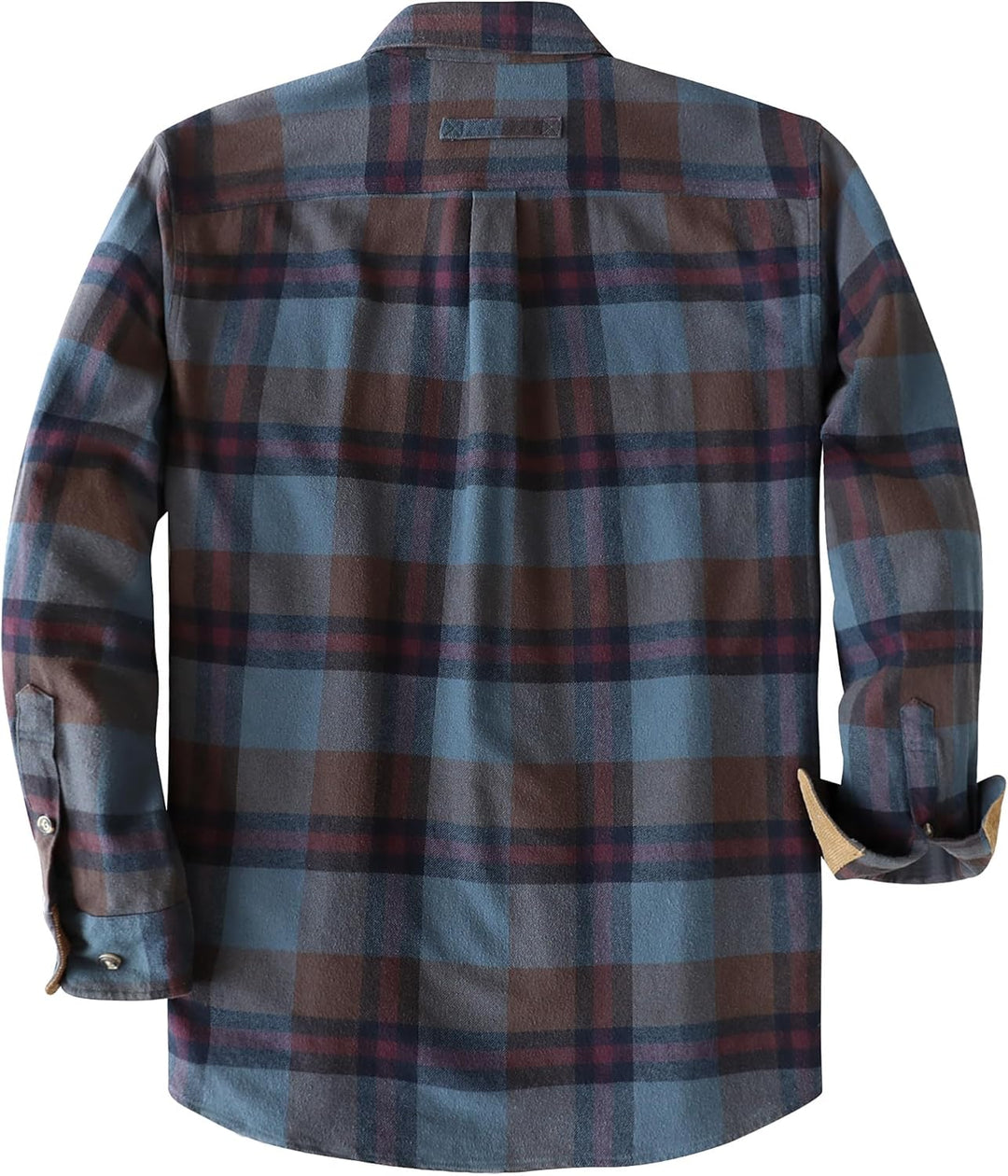 Dubinik® Flanellhemd Herren Button Down Kariert Baumwollhemd Freizeithemd Hemd Herren Langarm mit Zw