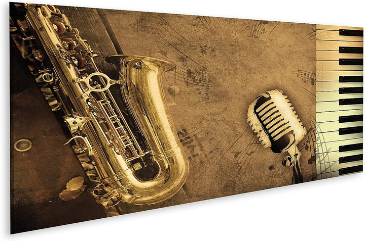 islandburner Bild auf Leinwand Dirty Music Background Mit Klavier Und Sepia Bilder Wandbilder Poster