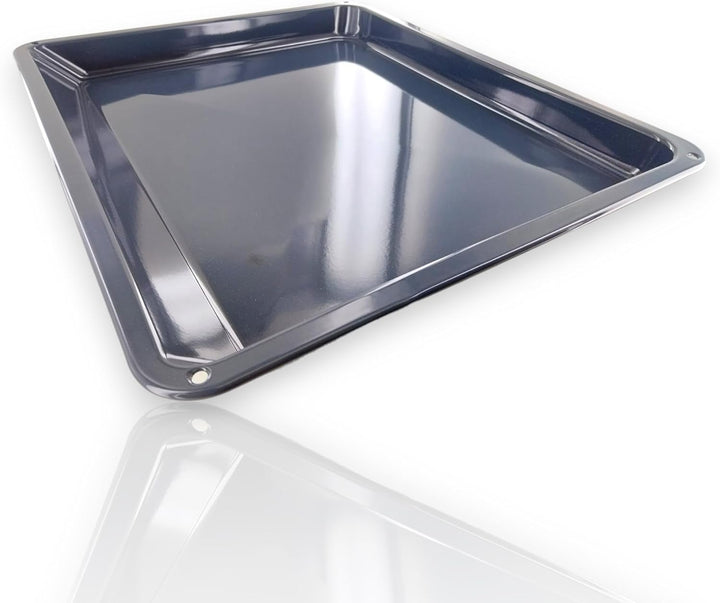 DEKAROX emailliertes Backblech 466x385x38mm hoch für AEG Electrolux Juno Zanussi 14002469802/3 14002