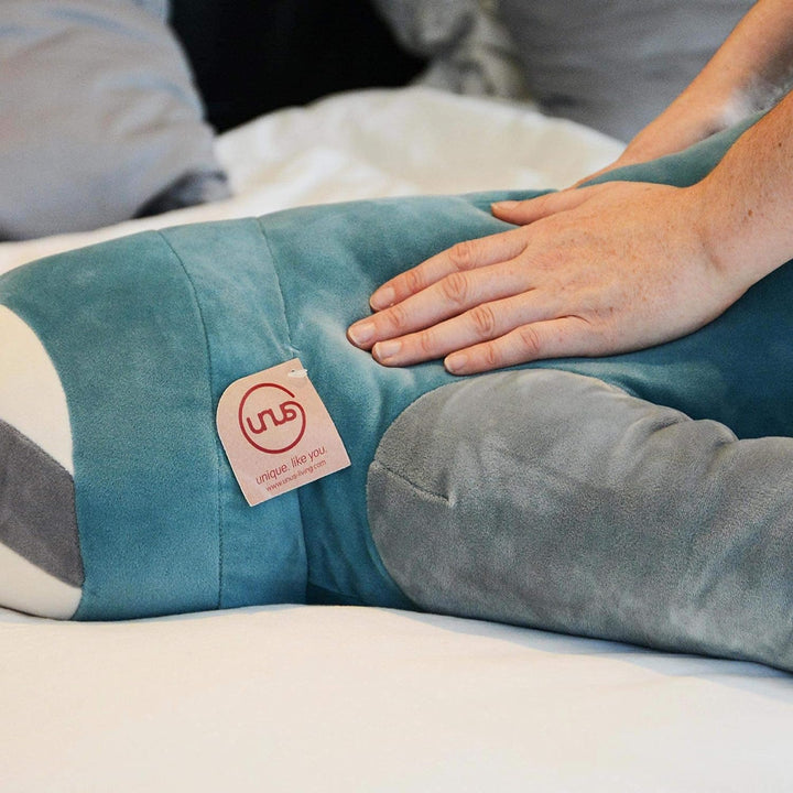 UNUS Seitenschläferkissen Stillkissen Lagerungskissen Faultier Kissen für Kinder Dekoration extrem w