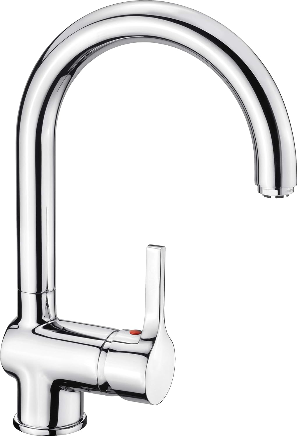 Cornat Spültisch-Einhebelarmatur "Skagen" - Robuster Druckgusskörper - verchromt - Hoher & schwenkba