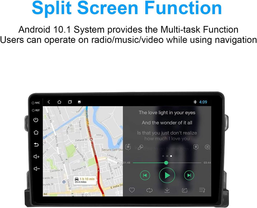 LEXXSON Android 10.1 Autoradio für Suzuki Grand Vitara 2006-2013 | 9-Zoll-AM-FM-RDS-Radio mit GPS-Na