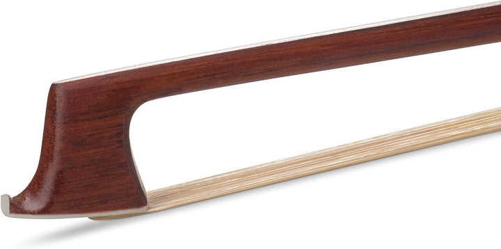 Gewa Violinbogen Massaranduba Schüler 1/4 Ebenholzfrosch, kantige Stange