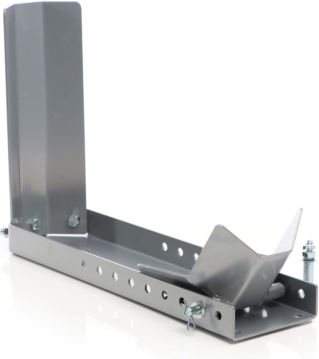 XPOtool Motorradständer für 8-24" bis 450 kg, 145 mm Reifenbreite, Motorradwippe aus Stahl für Vorde