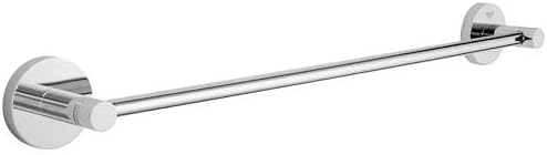 GROHE Essentials - Handtuchhalter (verdeckte Befestigung, geeignet zum Bohren, 450 mm), chrom, 40688