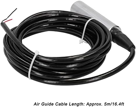 YB‑2J‑F Füllstandsmessumformer mit 5 M Kabel Wasser Füllstandssensor Detektor 12‑32 VDC 4‑20 MA(0-2m