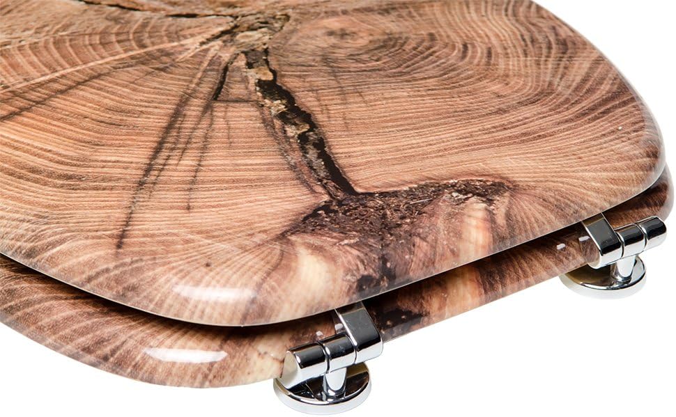 Sanilo WC Sitz, viele schöne Toilettendeckel zur Auswahl, hochwertige und stabile Qualität aus Holz