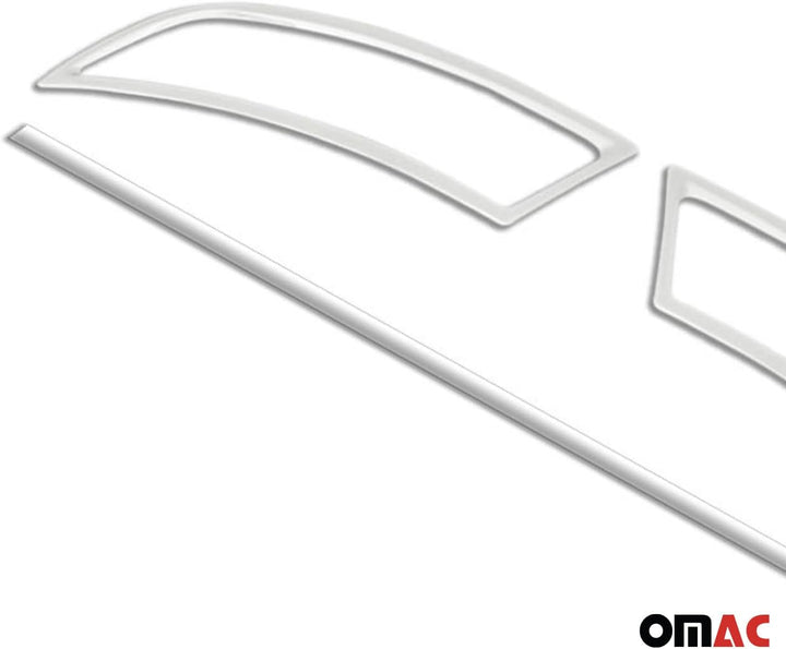 Auspuffblende Auspuff Endrohr Leiste Kompatibel mit Superb ab 2015 Edelstahl Chrom