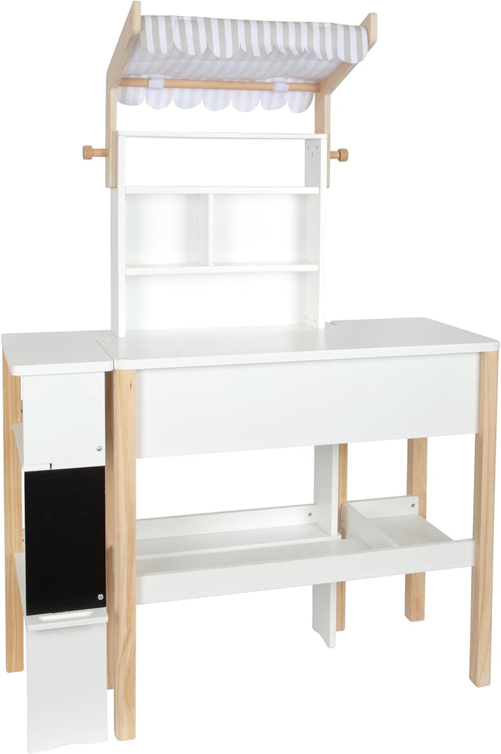 small foot Kaufladen "fresh" aus Holz, Rollenspielzeug für Kinder, modularer Kaufmannsladen ab 3 Jah