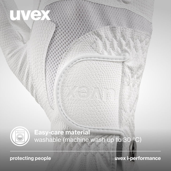 Uvex I-Performance 2 Reithandschuhe 7.5 Weiss, 7.5 Weiss