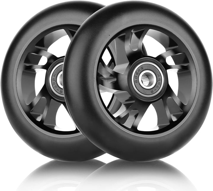 DBREAKS Stunt Scooter Rollen, 2 Stück Scooter Ersatzräder, 100mm Scooter Räder mit ABEC, 9 Kugellage