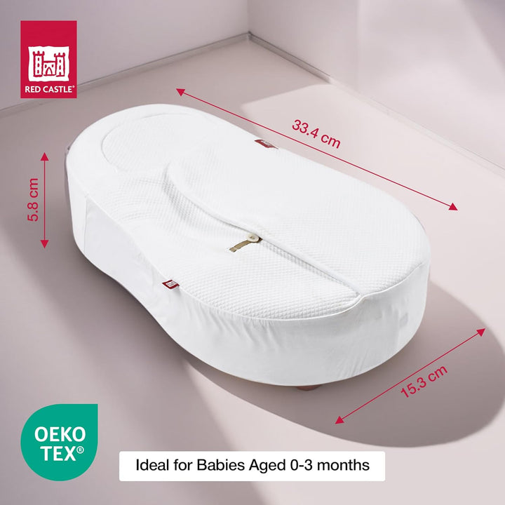 Red Castle - Cocoonacover - Leichte Baumwolle Decke, Weiss